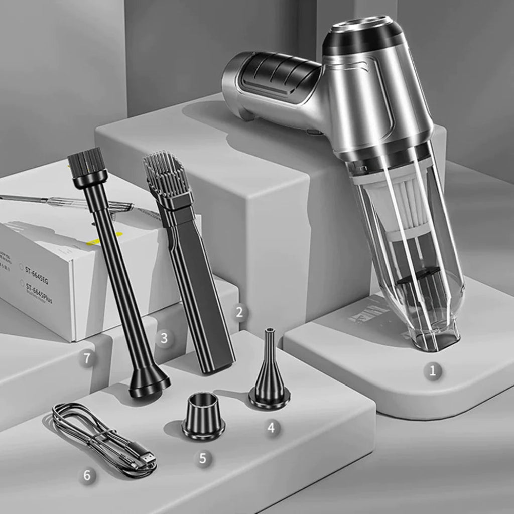 Ninalo™ – 3-in-1 kabelloser Mini-Handstaubsauger