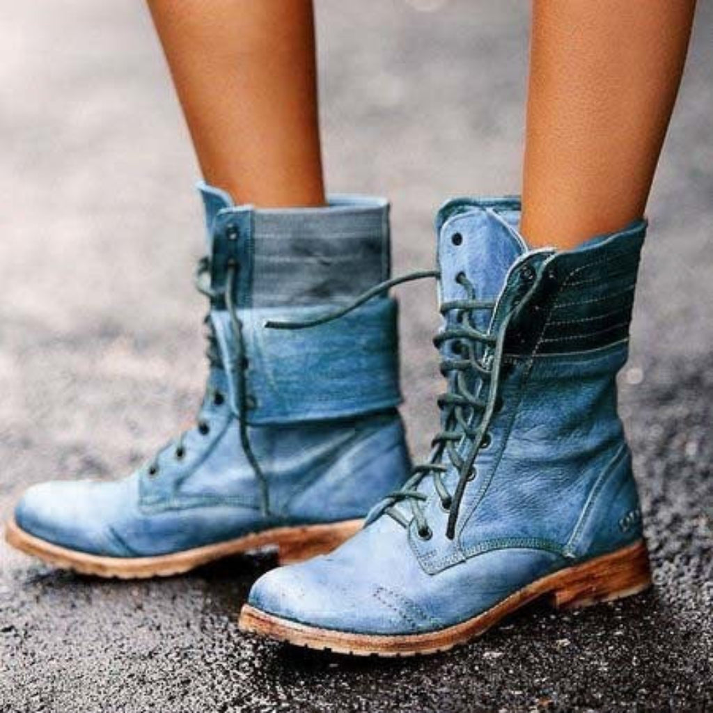 Ana | Bottes élégantes à lacets