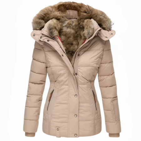 ANNA — LE MANTEAU D’HIVER DOUX & ÉLÉGANT AVEC DOUBLURE EN FOURRURE