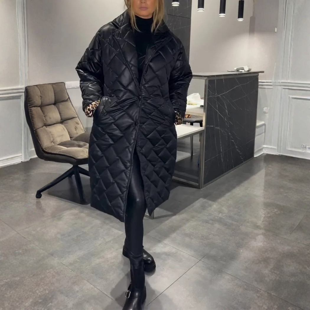 JELLA | MANTEAU LÉOPARD ÉLÉGANT