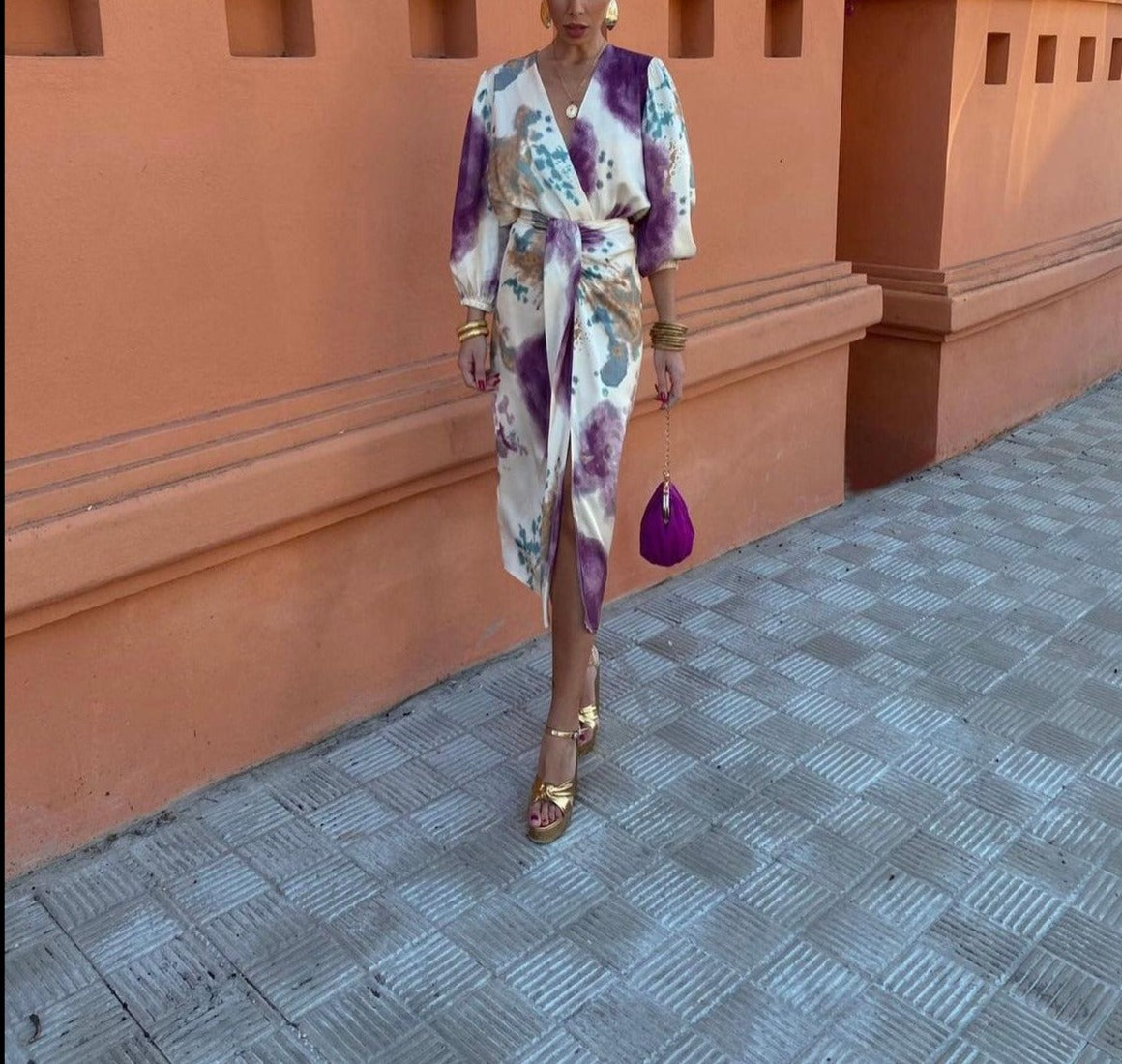 Lea™ - Robe à col en V