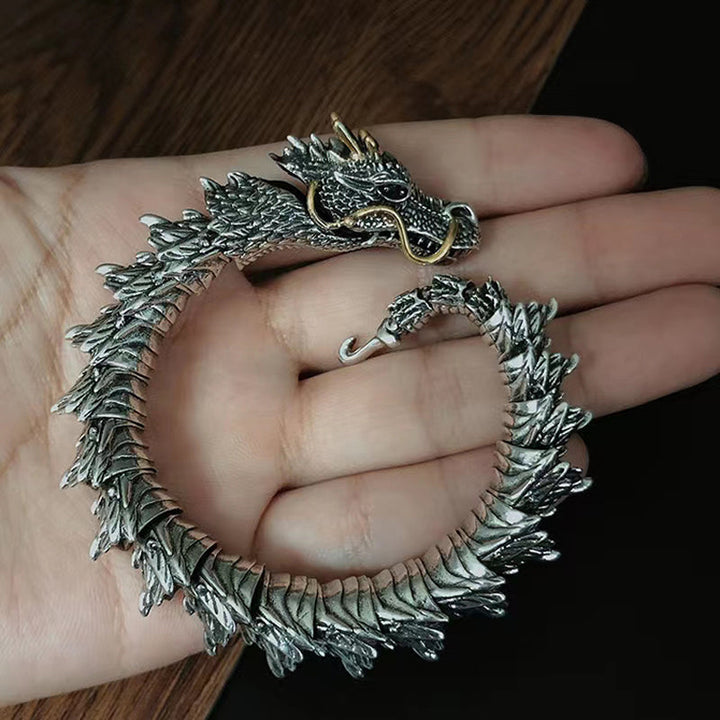 MythicCraft™ - Drachen-Kupferarmband