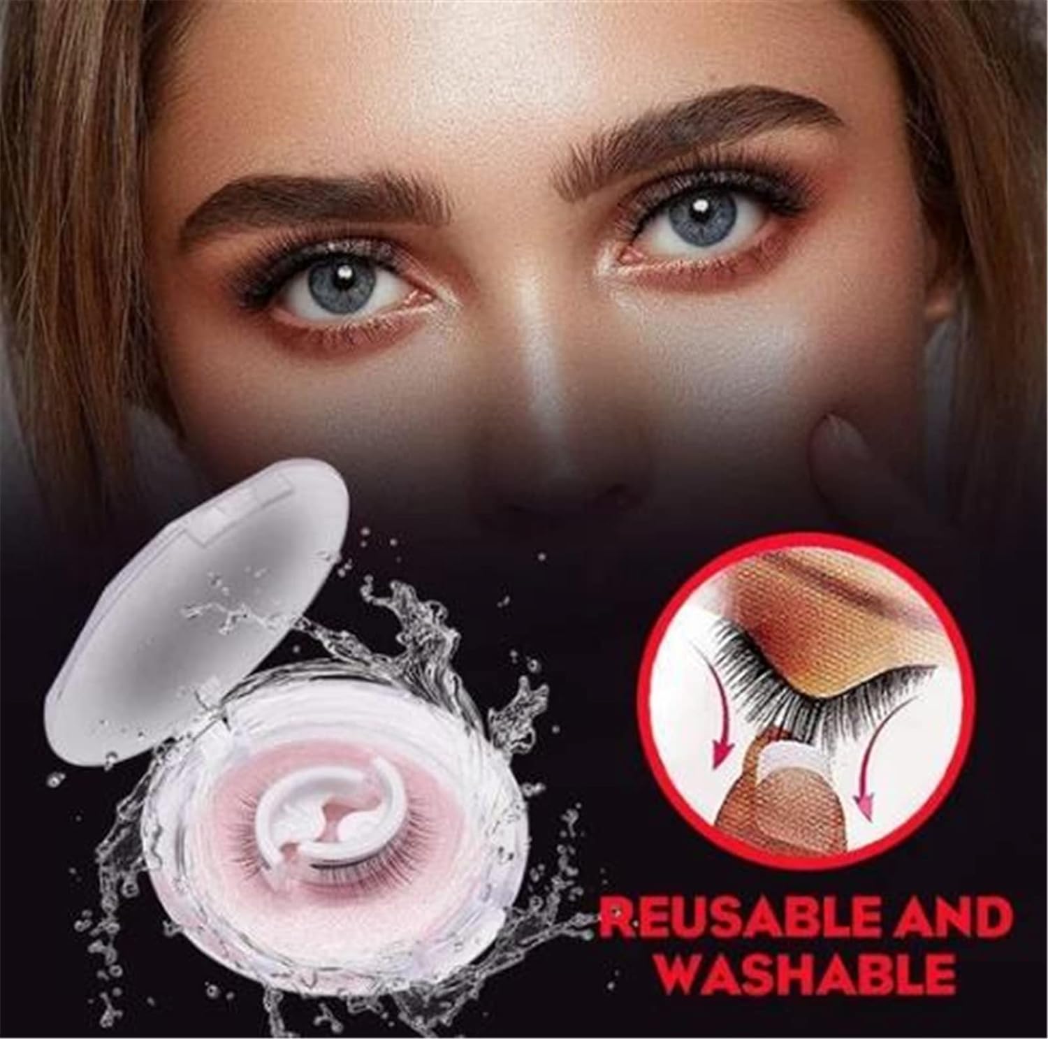 LashGlam™ – Wiederverwendbare magnetische Wimpern