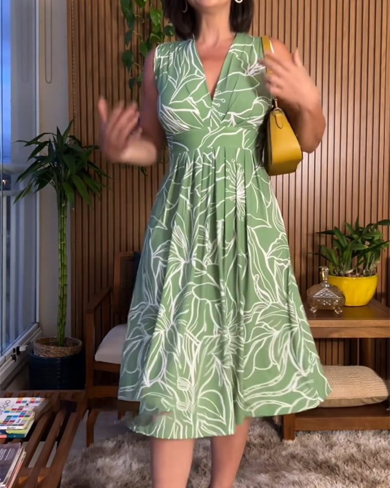 Anita™ | Stilvolles Kleid mit V-Ausschnitt