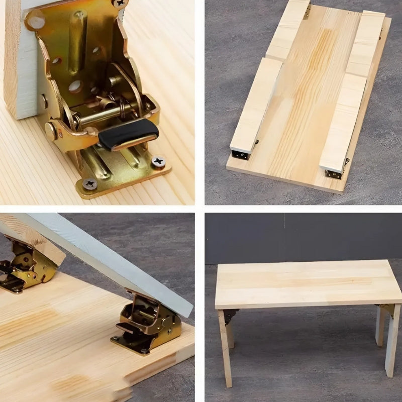 HingePro™ | Selbstverriegelnde 90°-Klappscharniere