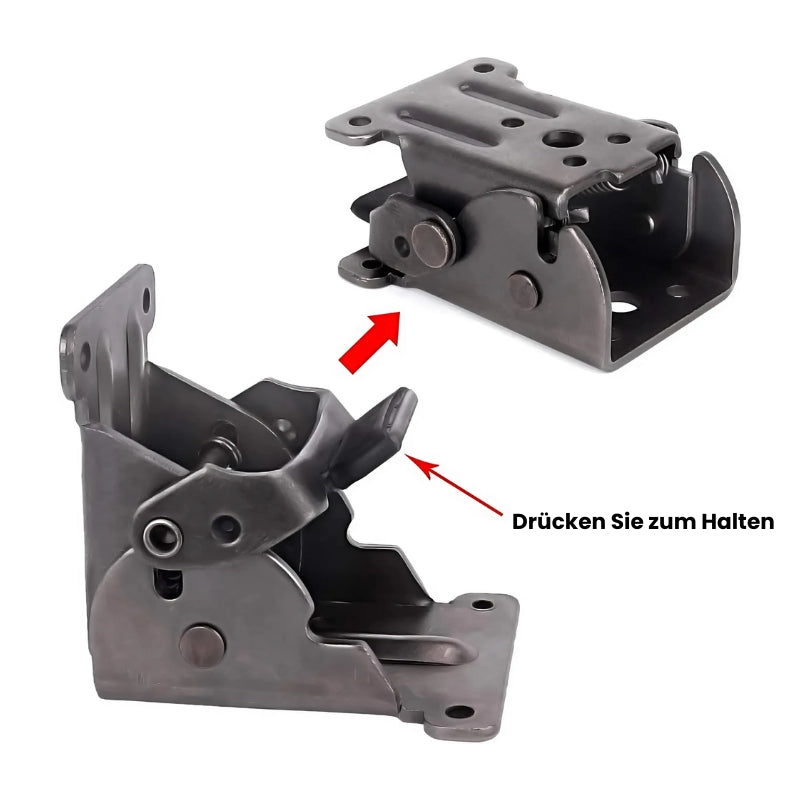 HingePro™ | Selbstverriegelnde 90°-Klappscharniere