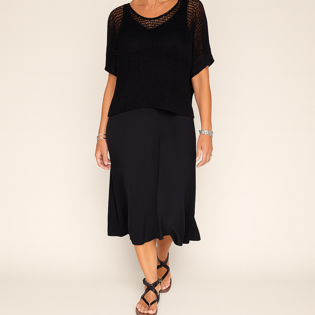 Laurie™ | Stilvolles Midikleid & Blusen-Set