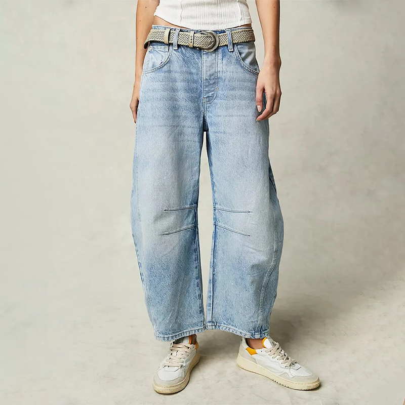 Emma – Bequeme Jeans mit weitem Bein