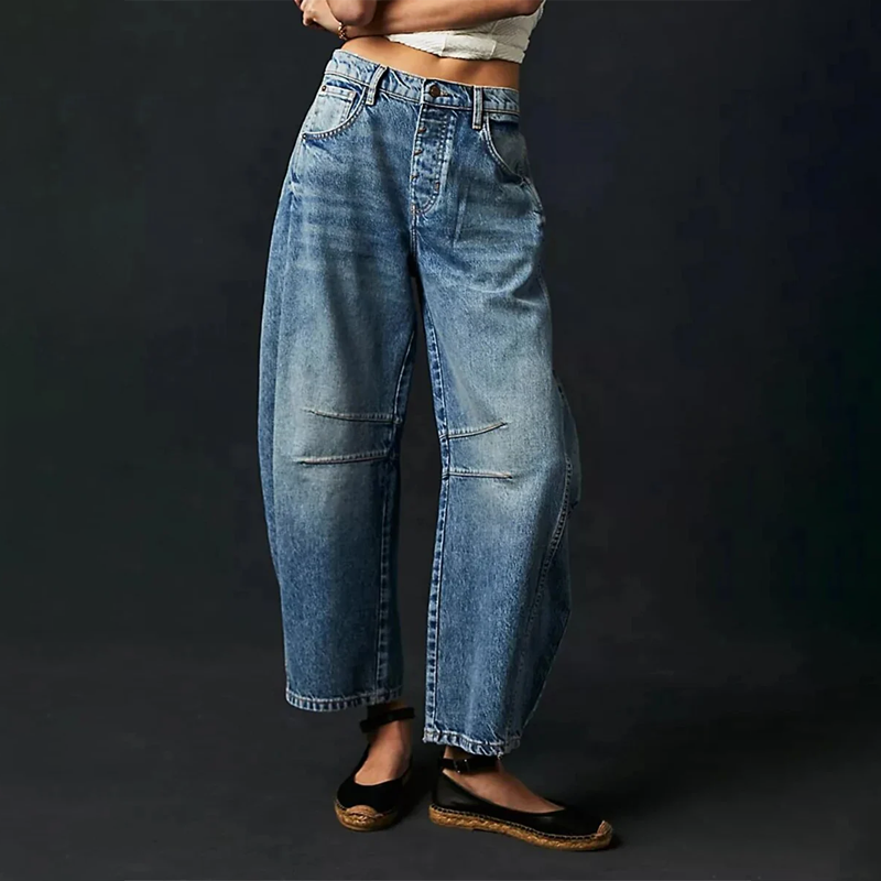 Emma – Bequeme Jeans mit weitem Bein
