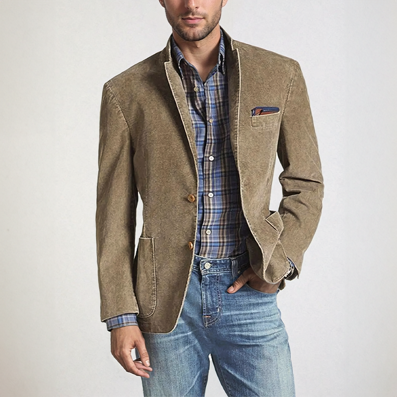 GIOVANNI - BLAZER EN COTON RIPSTOP
