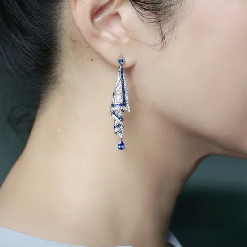 GemAura™ | Vintage Silber Ohrringe