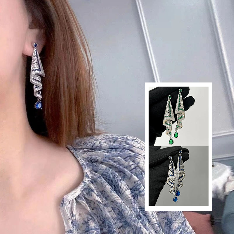 GemAura™ | Vintage Silber Ohrringe