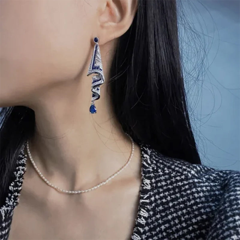 GemAura™ | Vintage Silber Ohrringe