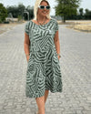 Robe d’été à motif abstrait