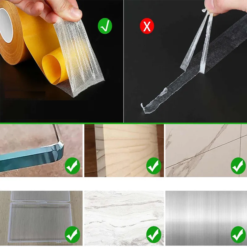 StickyPro™ | Megastarkes transparentes Klebeband 