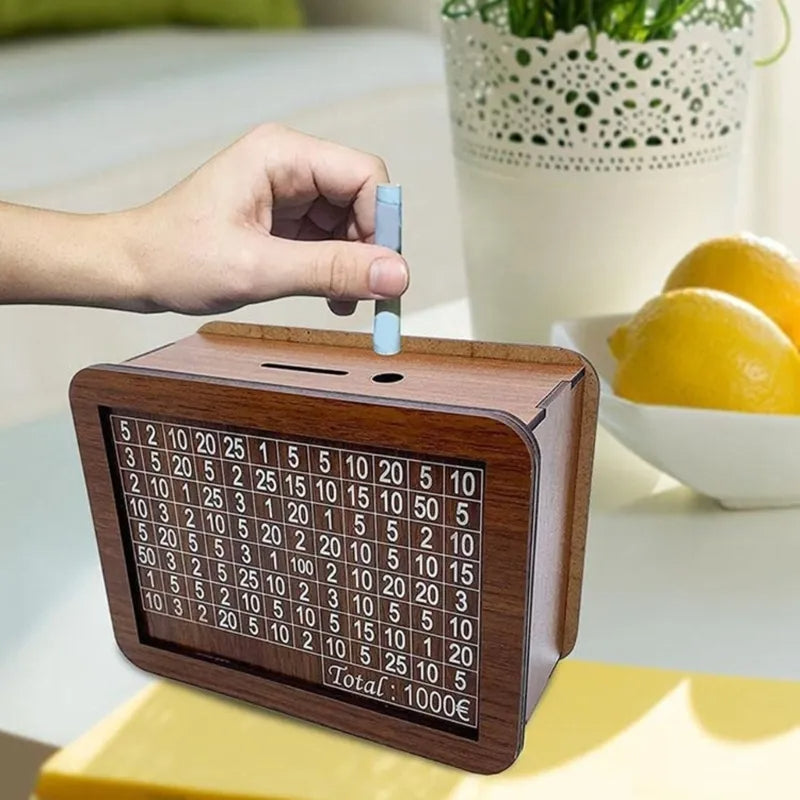 Sparschwein aus Holz™ – Sparen war noch nie einfacher!