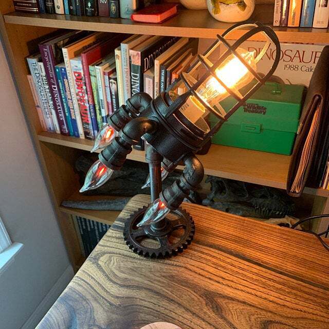 RocketLamp™ – Steam-Punk-Raketenlampe