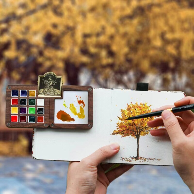 TableArt™ | Mini-Wasserfarbenpalette